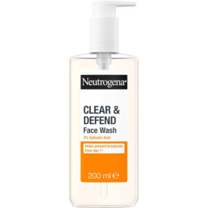Neutrogena Clear & Defend 200ml żel do twarzy przeciw pryszczom