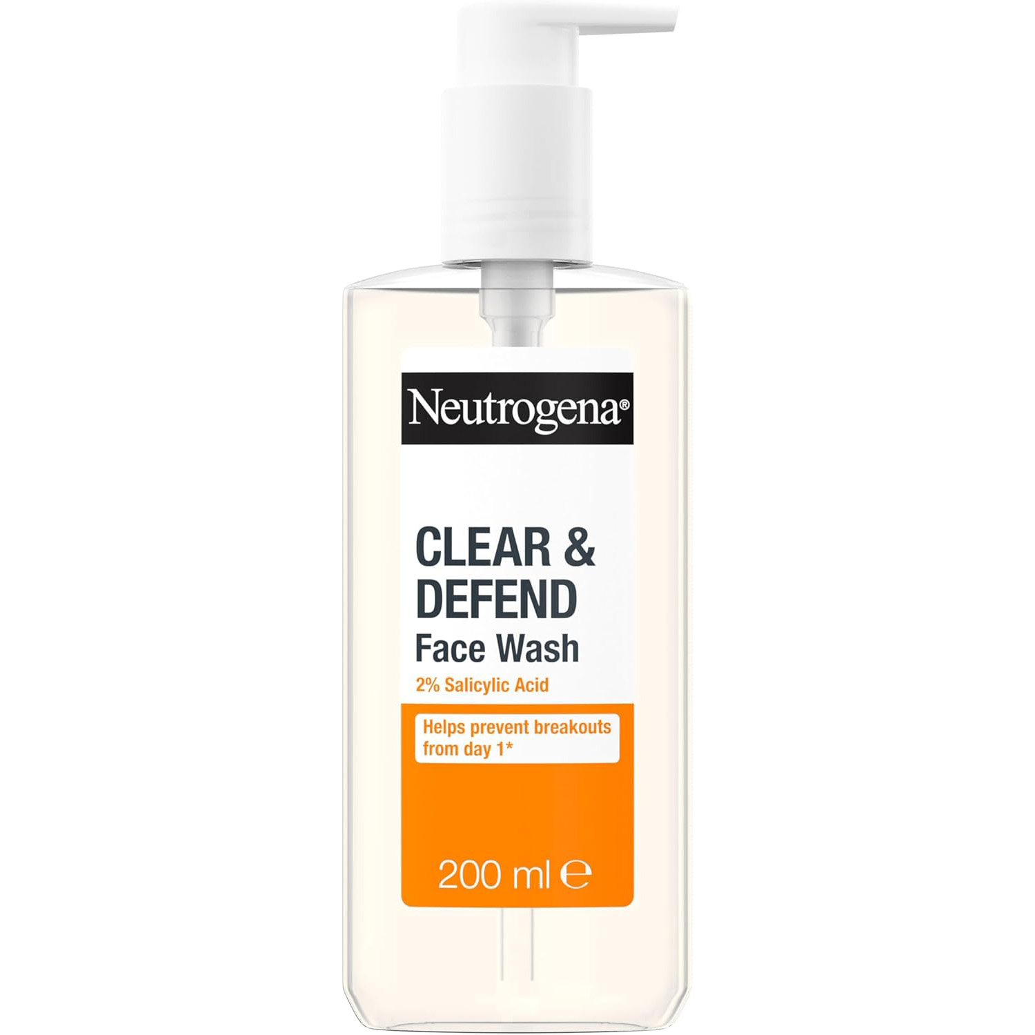 Neutrogena Clear & Defend 200ml żel do twarzy przeciw pryszczom