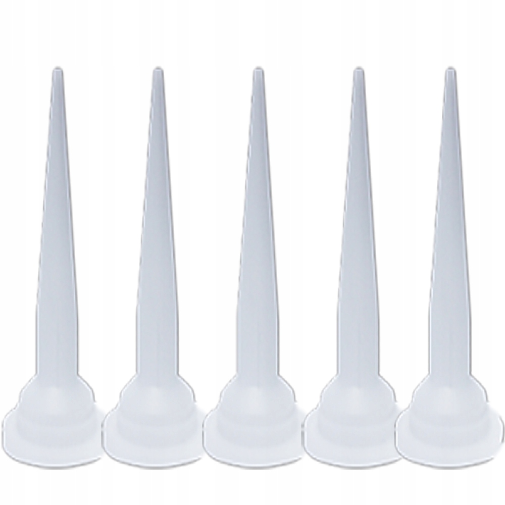 5x ISUM APLIKATOR KOŃCÓWKA do silikonu akrylu kleju uszczelniacza 300 310ml