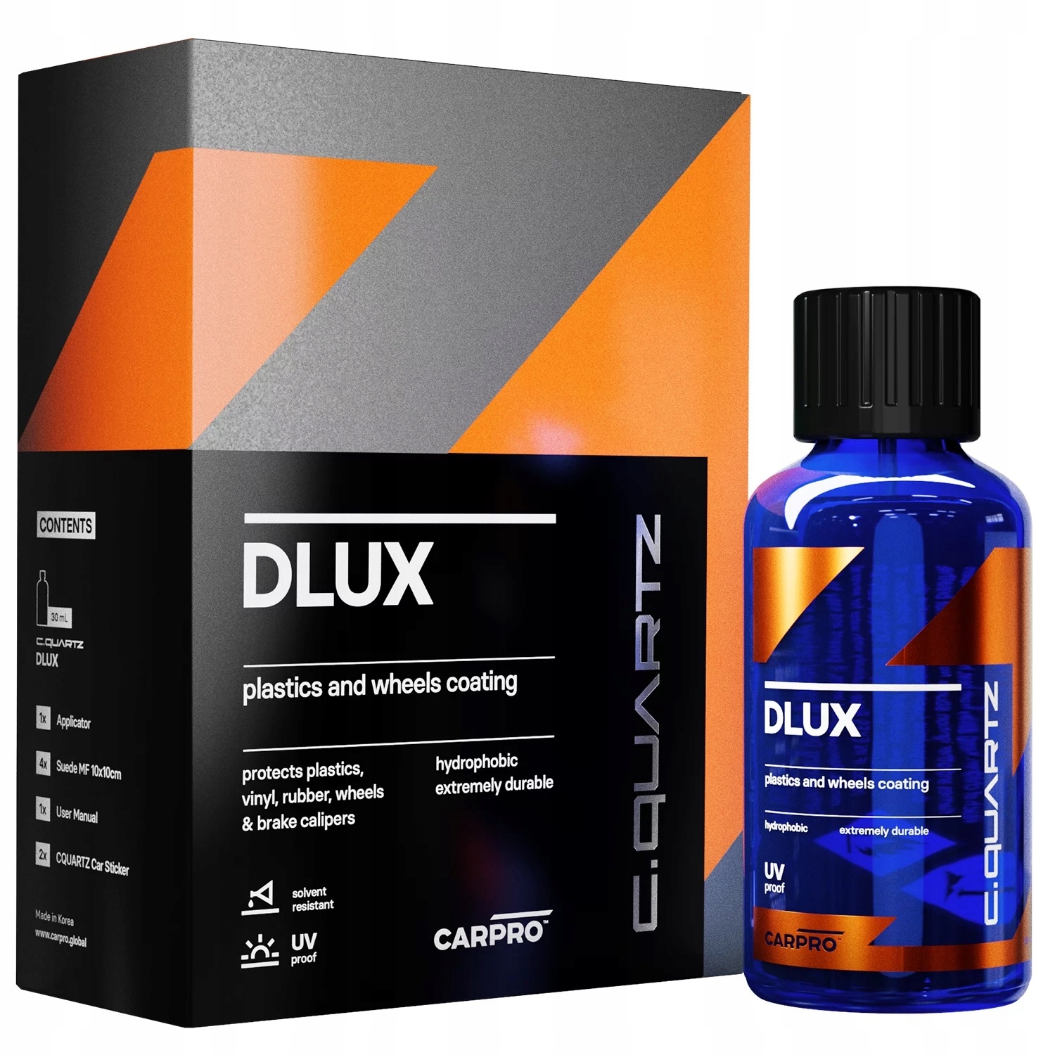 CarPro CQuartz DLUX Ceramika na felgi plastiki 30ml