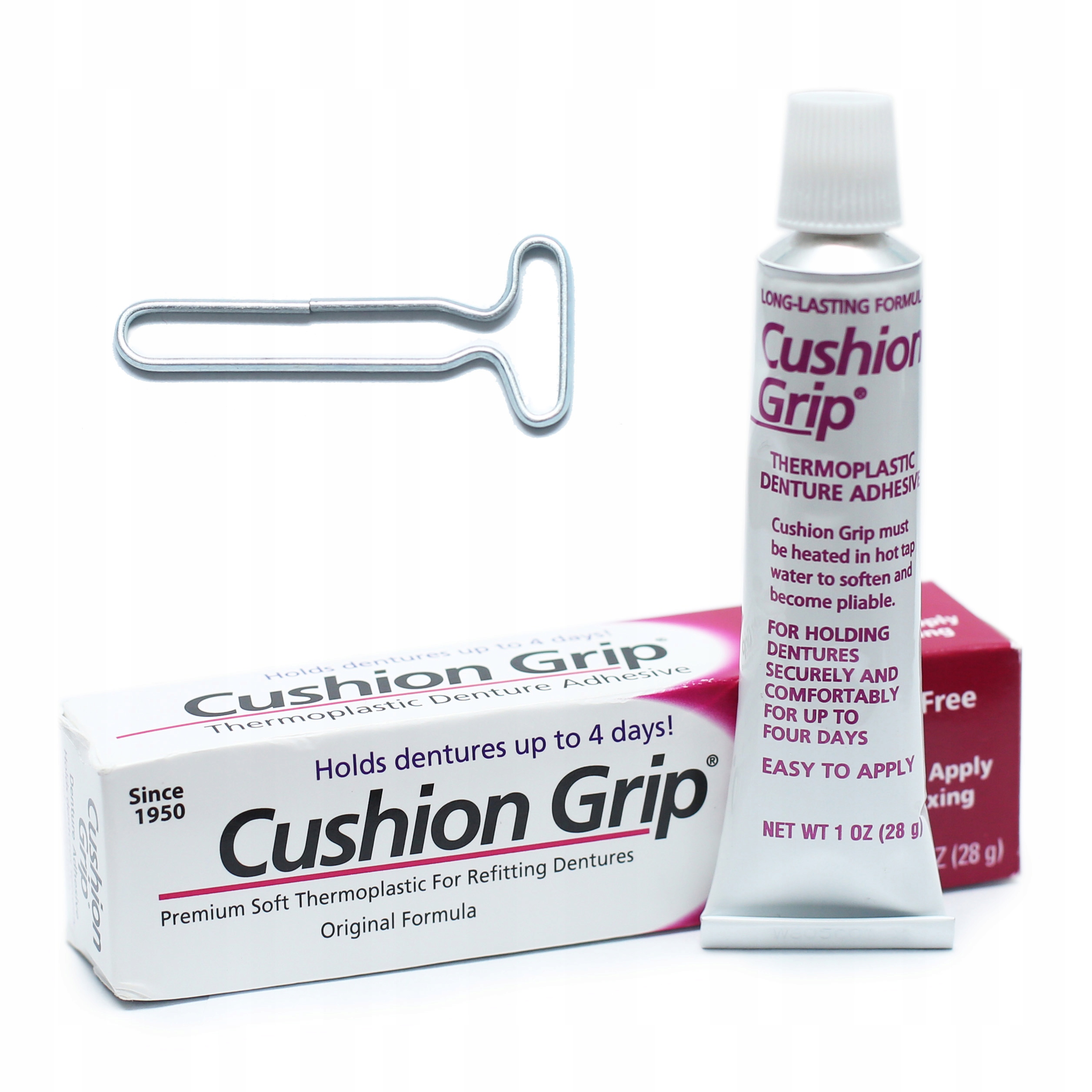 CUSHION GRIP Klej Do Protez Termoplastyczny Najmocniejszy Trzyma do 4 Dni