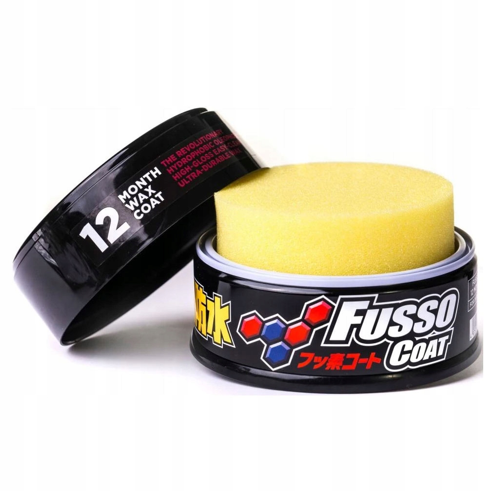 Soft99 New Fusso Coat 12 Months DARK Wax – wosk do 12 miesięcy 200g