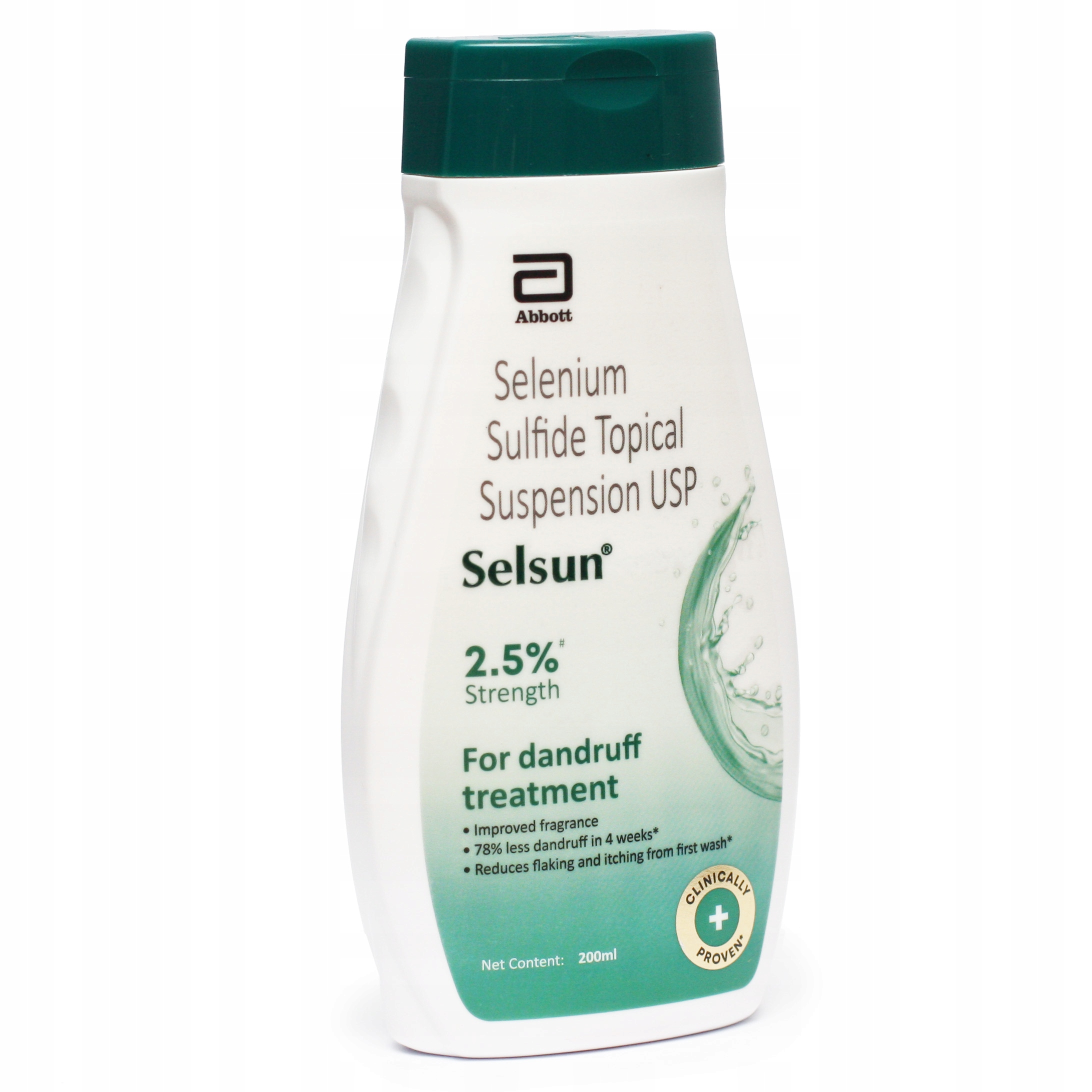 Selsun Selenium 2,5% Abbott Szampon Przeciwłupieżowy Łuszczyca ŁZS 200 ml